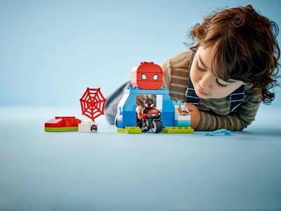 Конструктор Lego Duplo Приключение Спина на мотоцикле 10424