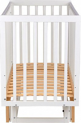 Детская кроватка Polini Kids Simple 341 с маятником / 0003167-17