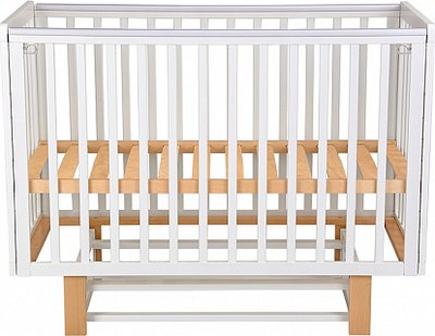 Детская кроватка Polini Kids Simple 341 с маятником / 0003167-17