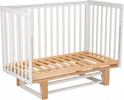 Детская кроватка Polini Kids Simple 341 с маятником / 0003167-17