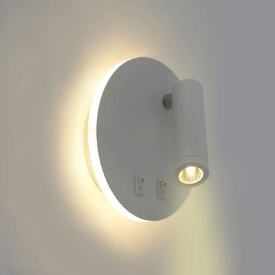 Бра Estares Rigil 10W RL-WW-140x65-WHITE-220-IP20 - фото