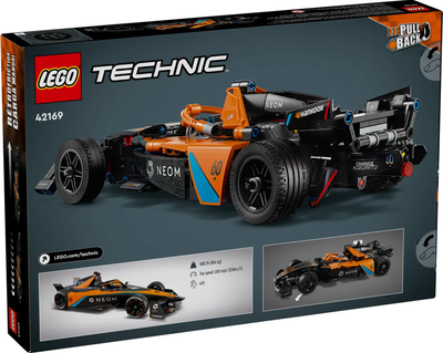 Конструктор Lego Technic Гоночный автомобиль Neom Mclaren Формулы E 42169 - фото