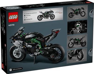 Конструктор Lego Technic Мотоцикл Kawasaki Ninja H2R 42170 - фото