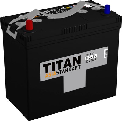 Автомобильный аккумулятор TITAN Asia Standart 430A L+ (50 А/ч) - фото