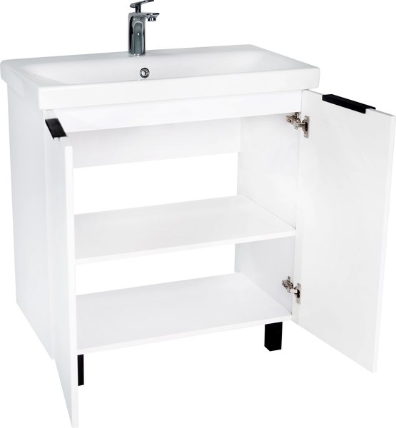 Тумба под умывальник Viant Берлин Moduo 80 / VBER80MDBEL-T2ST