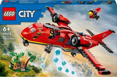 Конструктор Lego City Fire Rescue Plane 60413 - фото