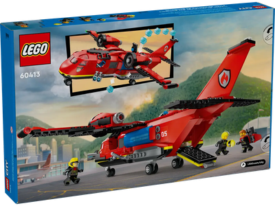 Конструктор Lego City Fire Rescue Plane 60413