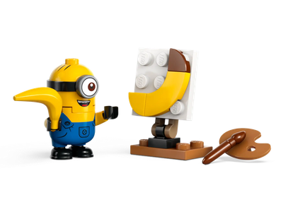 Конструктор Lego Minions Миньоны и машина-банан 75580