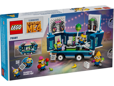 Конструктор Lego Minions Музыкальный автобус миньонов 75581