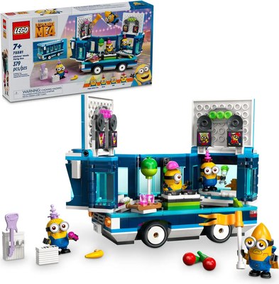 Конструктор Lego Minions Музыкальный автобус миньонов 75581