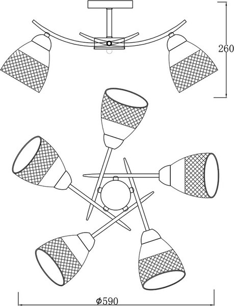 Люстра ESCADA 516/5