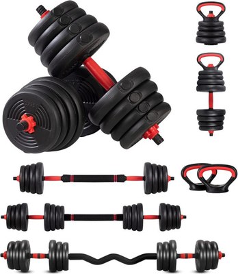 Набор гантелей разборных Ametist 7 в 1