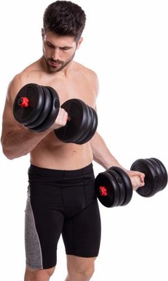 Набор гантелей разборных Ametist 7 в 1