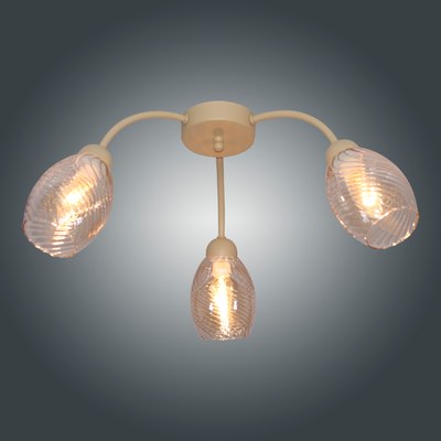 Люстра Элетех Валенсия НПБ 01-3х60-158 Е14 / 1005405435