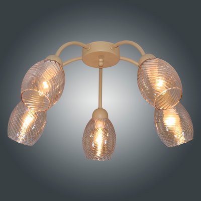 Люстра Элетех Валенсия НПБ 01-5x60-113 Е14 / 1005405436