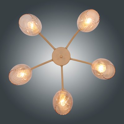 Люстра Элетех Валенсия НПБ 01-5x60-113 Е14 / 1005405436