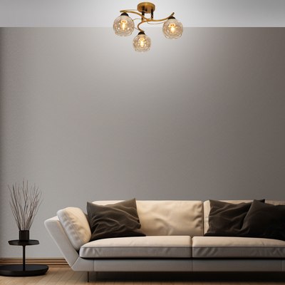 Люстра Элетех Лия НПБ 01-3x60-187 Е27 / 1005405438