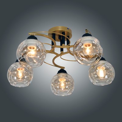 Люстра Элетех Лия НПБ 01-5x60-128 Е27 / 1005405439