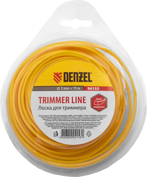 Леска для триммера Denzel 96155 - фото
