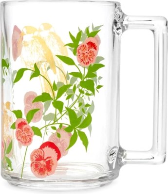 Кружка Luminarc Фитнес. Микс декоров. Цветы Q0919 - фото