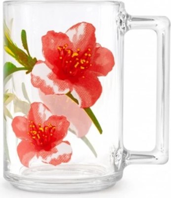 Кружка Luminarc Фитнес. Микс декоров. Цветы Q0919