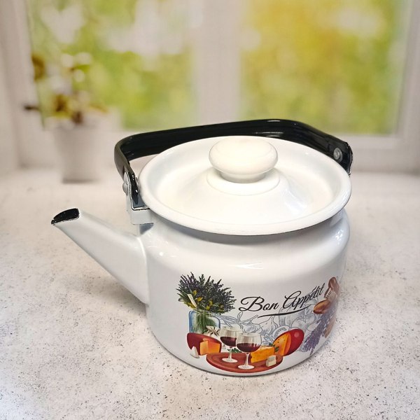 Чайник Лысьвенские эмали Пикник С-2710/4Рч