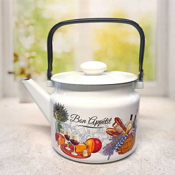 Чайник Лысьвенские эмали Пикник С-2710/4Рч