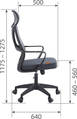 Кресло офисное Chairman CH636