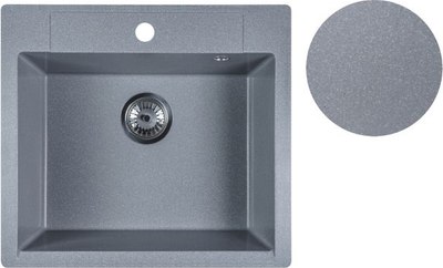 Мойка кухонная AV Engineering Unit AVE550500SLA (серебристый)