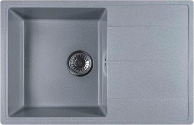Мойка кухонная AV Engineering Benefit AVE730470SLA (серебристый) - фото