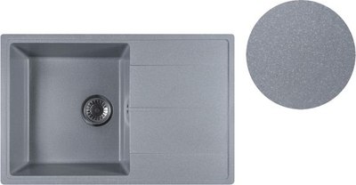 Мойка кухонная AV Engineering Benefit AVE730470SLA (серебристый)