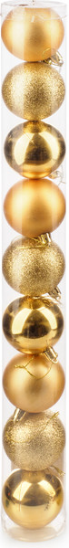 Набор шаров новогодних Ausini HE20248-59-3 - фото