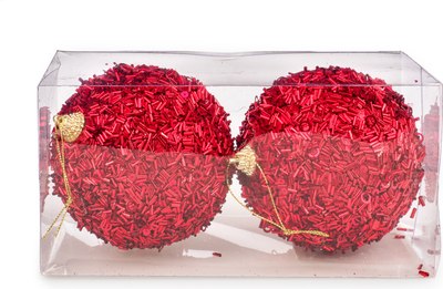 Набор шаров новогодних Ausini M87-20 - фото