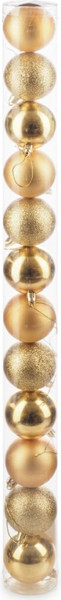 Набор шаров новогодних Ausini HE20248-60-3 - фото