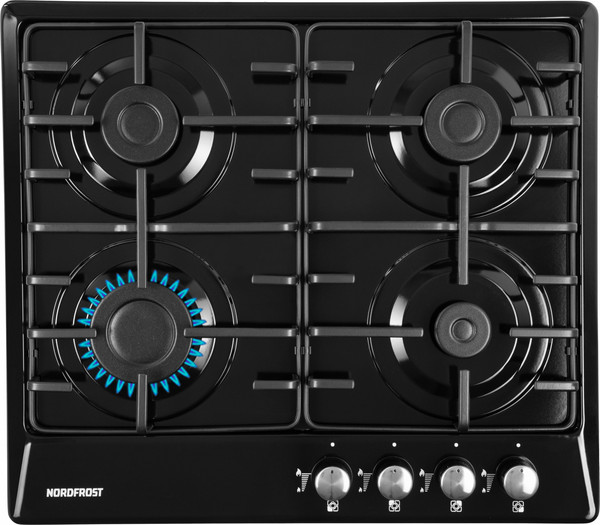 Газовая варочная панель Nordfrost HS 6040 B - фото