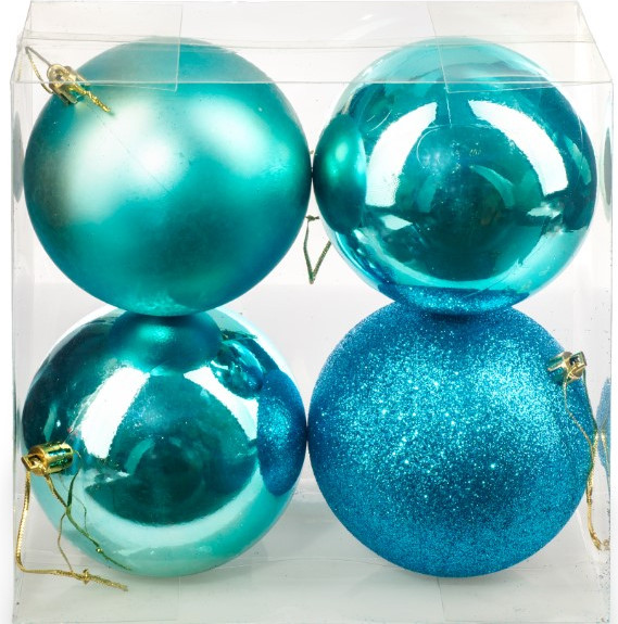 Набор шаров новогодних Ausini HE20248-70-2 - фото