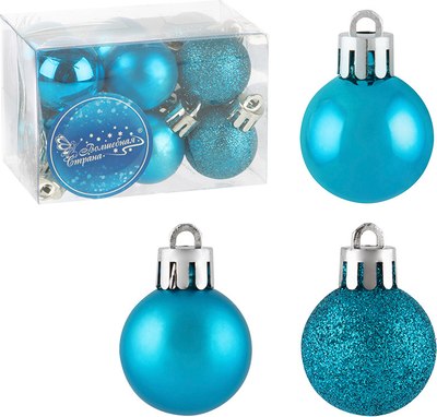 Набор шаров новогодних Волшебная страна SYQA- 0123162-03 / 106313