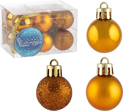 Набор шаров новогодних Волшебная страна SYQA- 0123162-04 / 106314