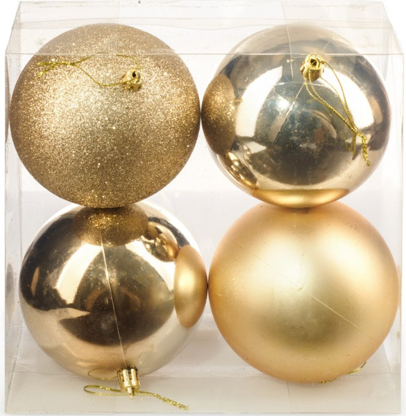 Набор шаров новогодних Ausini HE20248-70-4 - фото