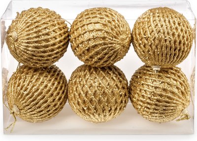 Набор шаров новогодних Ausini M87-13 - фото