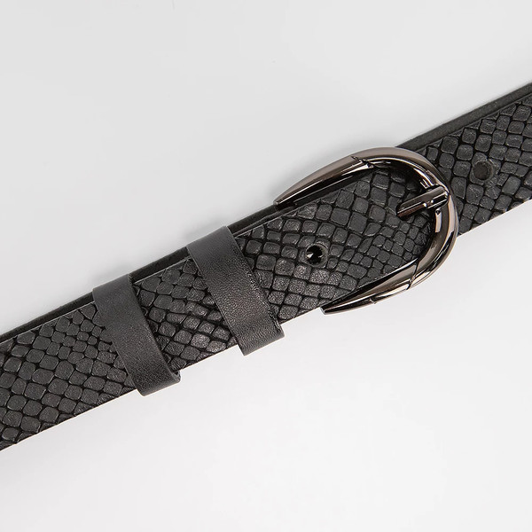 Ремень женский Poshete 665-2503-01124-BLK