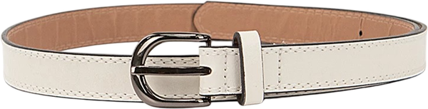 Ремень женский No Brand 909-A12-WHT - фото