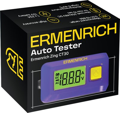 Тестер розетки Ermenrich Zing CT30 / 83824