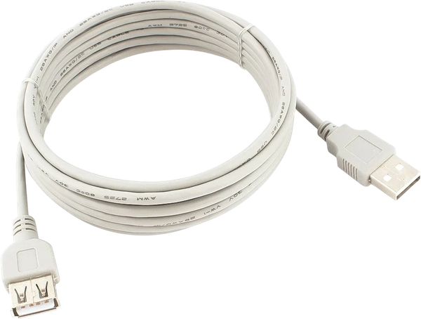 Удлинитель кабеля Cablexpert CC-USB2-AMAF-10-N - фото