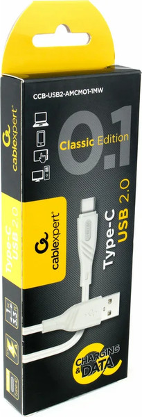 Кабель Cablexpert CCB-USB2-AMCMO1-1MW