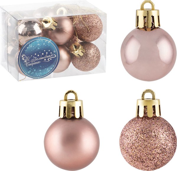 Набор шаров новогодних Волшебная страна SYQA-0123162-07 / 106317