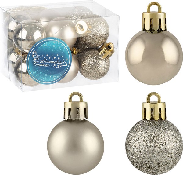 Набор шаров новогодних Волшебная страна SYQA-0123162-05 / 106315