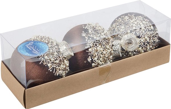 Набор шаров новогодних Волшебная страна SYQB-0124047 / 108508 - фото