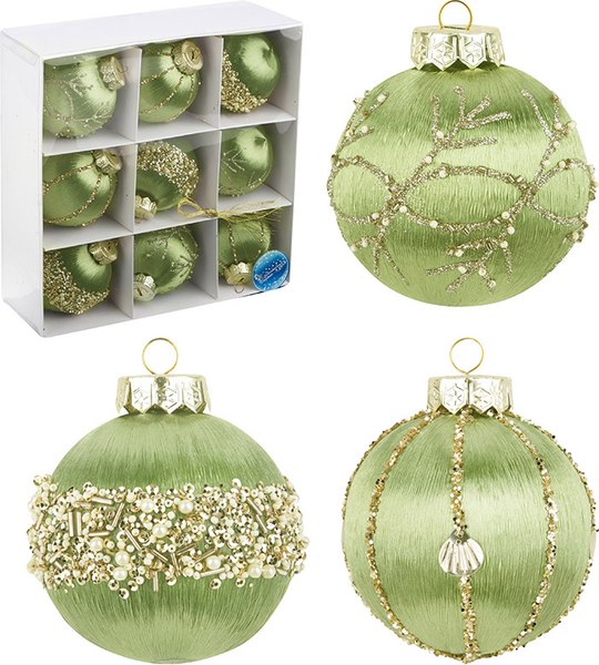 Набор шаров новогодних Волшебная страна SYQB-0124060 / 108515 - фото