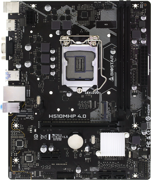 Материнская плата Biostar H510MHP 4.0 - фото